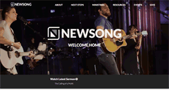 Desktop Screenshot of newsong.net